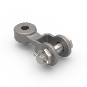 Twisted Clevis Eye HR-16, 180 kN