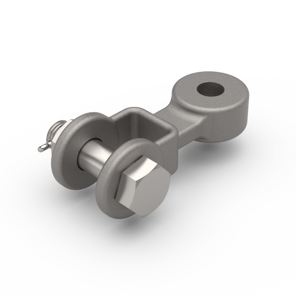 Twisted Clevis Eye HR-16, 180 kN