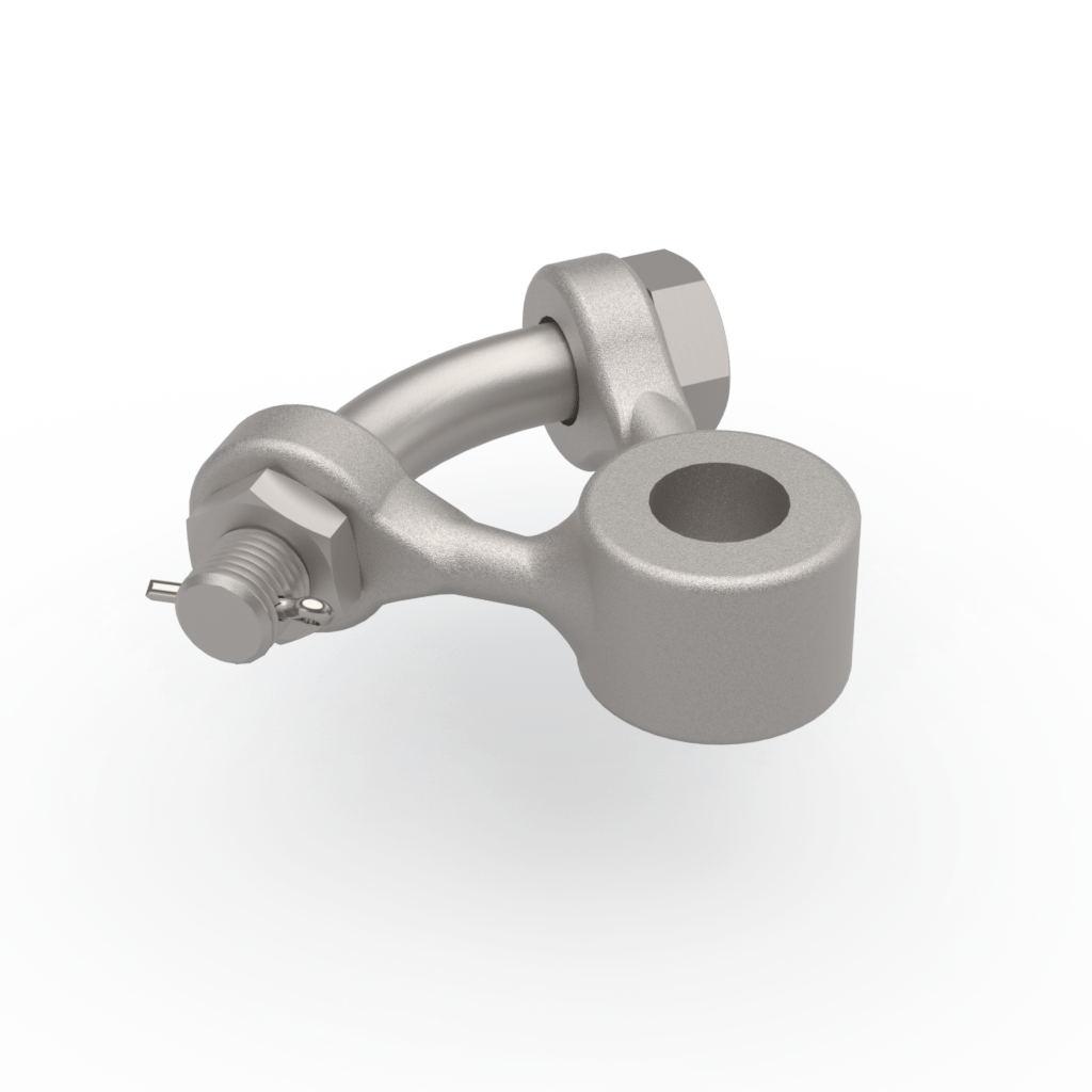 Twisted Clevis Eye HRV-16, 125 kN