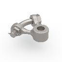 Twisted Clevis Eye HRV-16, 125 kN