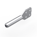 Compression Connector Straight Conductor-Plate