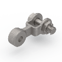 Plain Clevis Eye HP-16, 135 kN