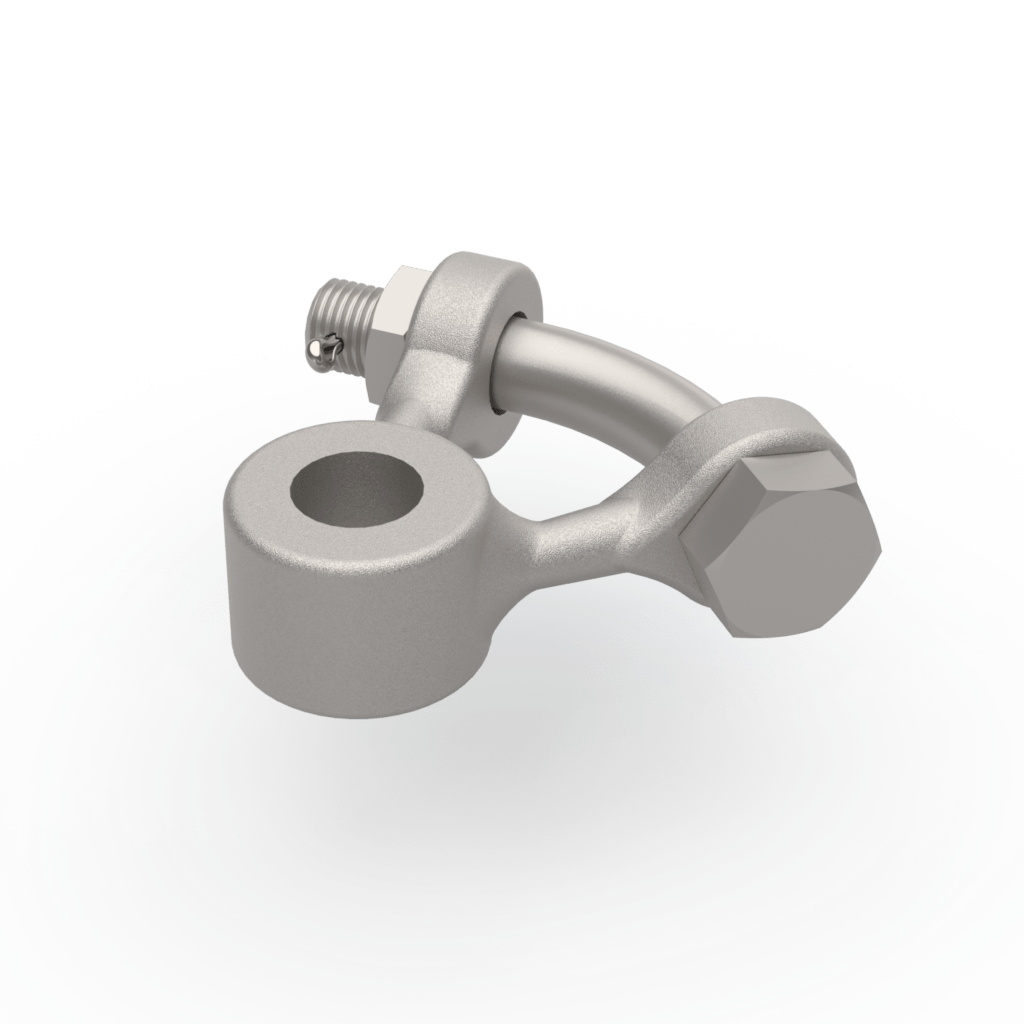 Twisted Clevis Eye HRV-16, 125 kN